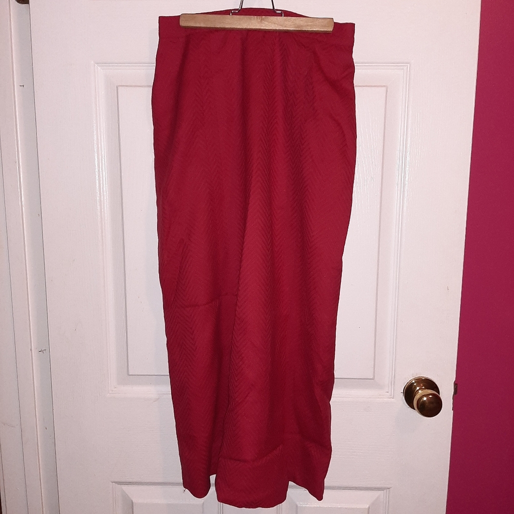 Vintage Coincidence Long Wool Skirt